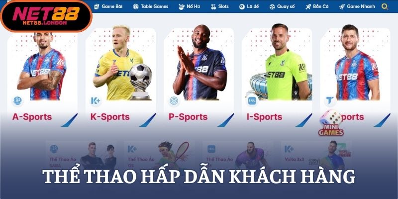 Thể thao hấp dẫn khách hàng