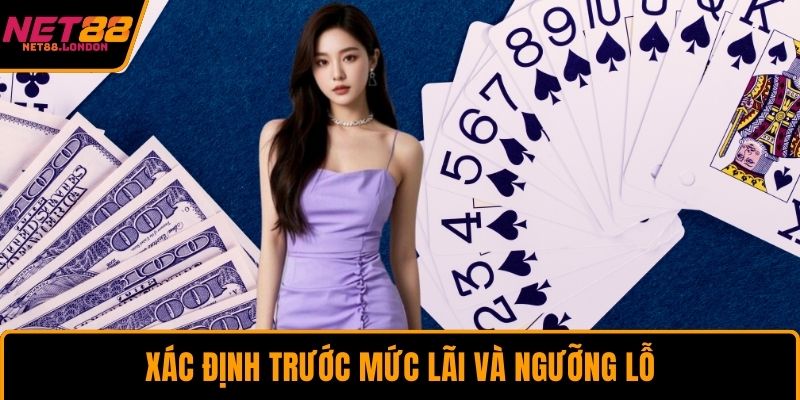 Xác định trước mức lãi và ngưỡng lỗ